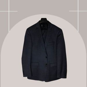 #12 - CALVIN KLEIN - NAVY SUIT (JACKET AND PANTS) - SIZE 44R